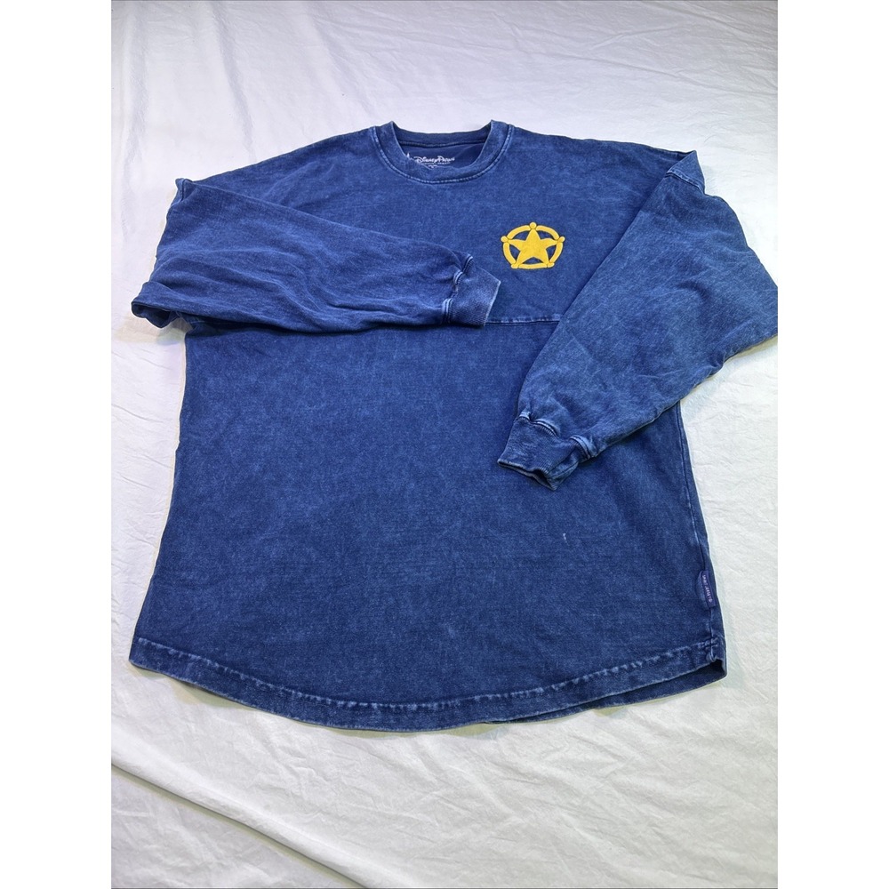 Disney Parks Spirit Jersey Adult Size XS Toy Story Sheriff Woody Long Sleeve